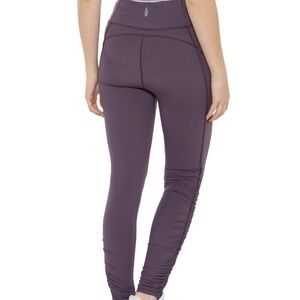 Free People Purple Leggings In Movement Tights Workout Small Wonderland Warmth